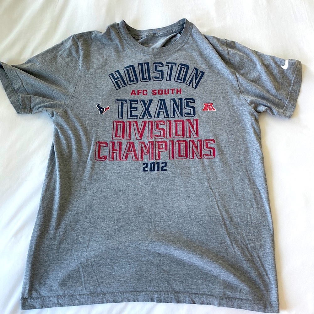 Houston Texans 2012 Division Champs T shirt